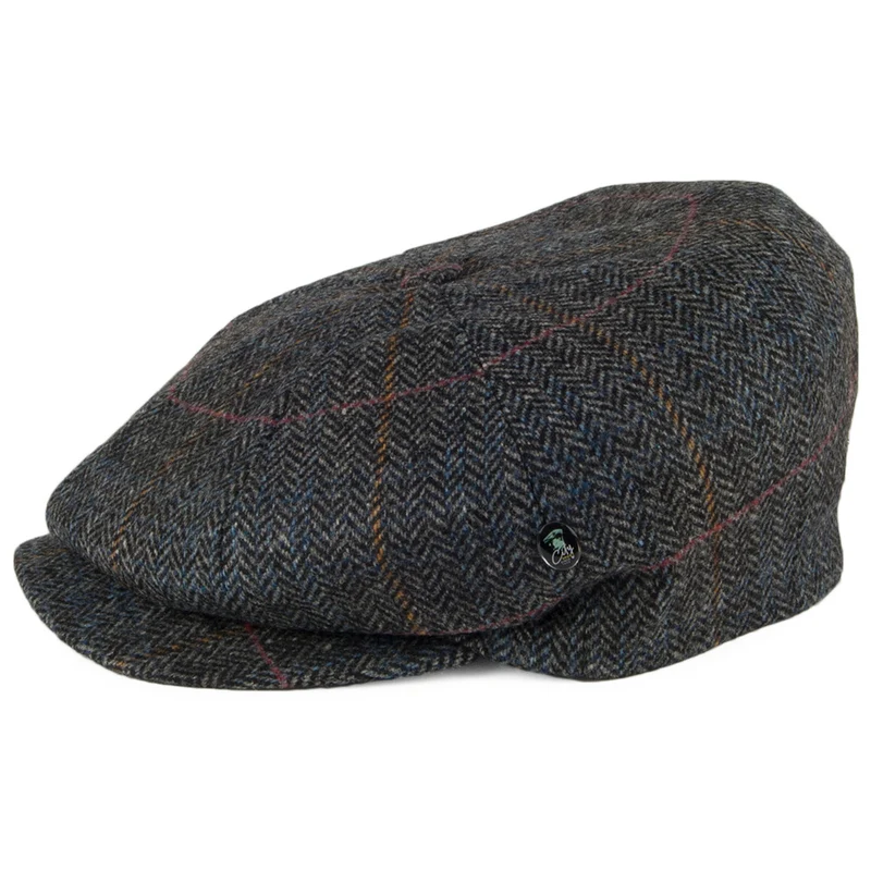 Casquette Gavroche en Laine à Chevrons II gris CITY SPORT