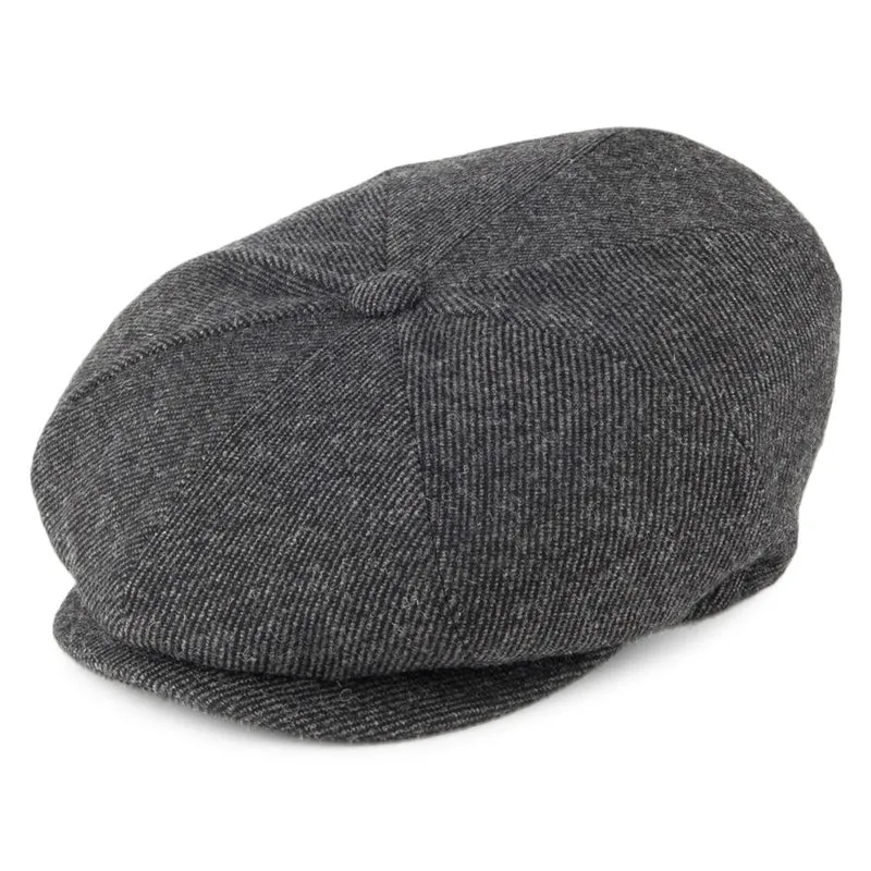 Casquette Gavroche en Laine Serge Galvin anthracite BAILEY