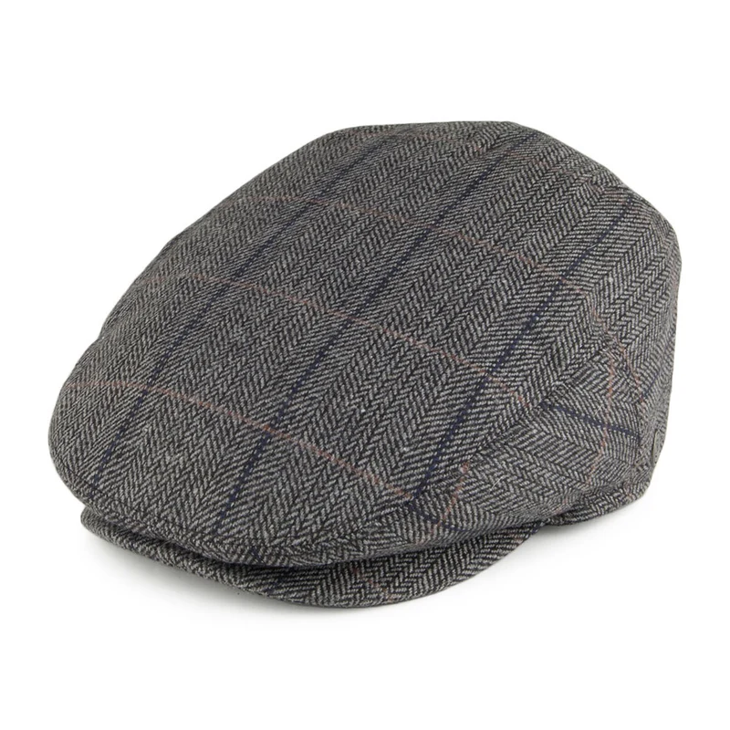 Casquette Plate Toulouse gris JAXON & JAMES