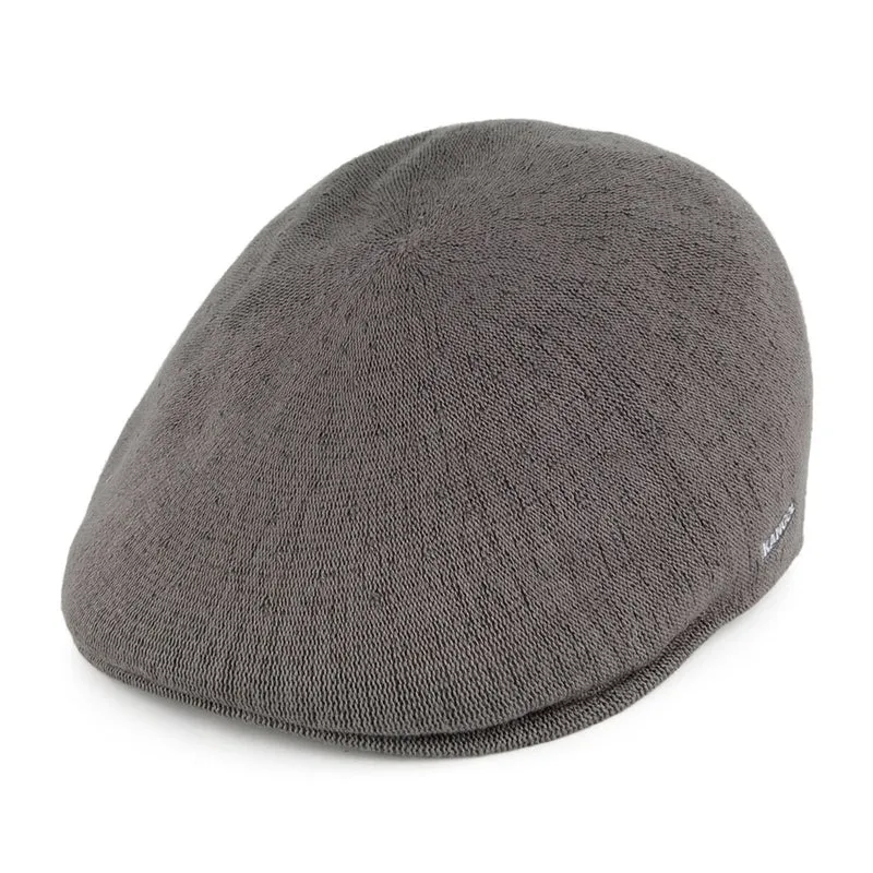Casquette Plate 507 en Bambou anthracite KANGOL