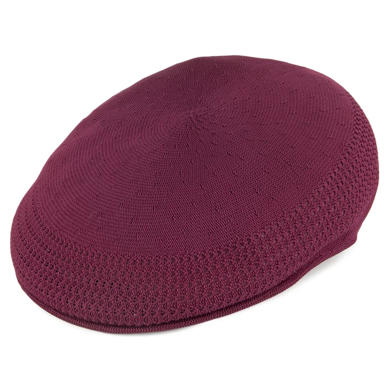 Casquette Plate en Tropic 504 Ventair bordeaux KANGOL