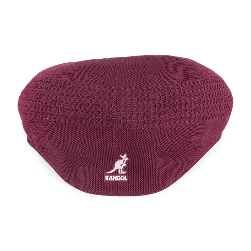 Casquette Plate en Tropic 504 Ventair bordeaux KANGOL
