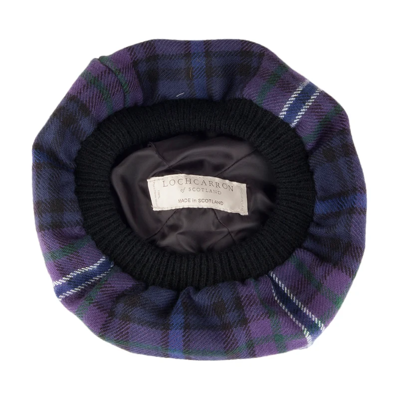 Chapeau Tam O'Shanter Scotland Forever LOCHCARRON OF SCOTLAND