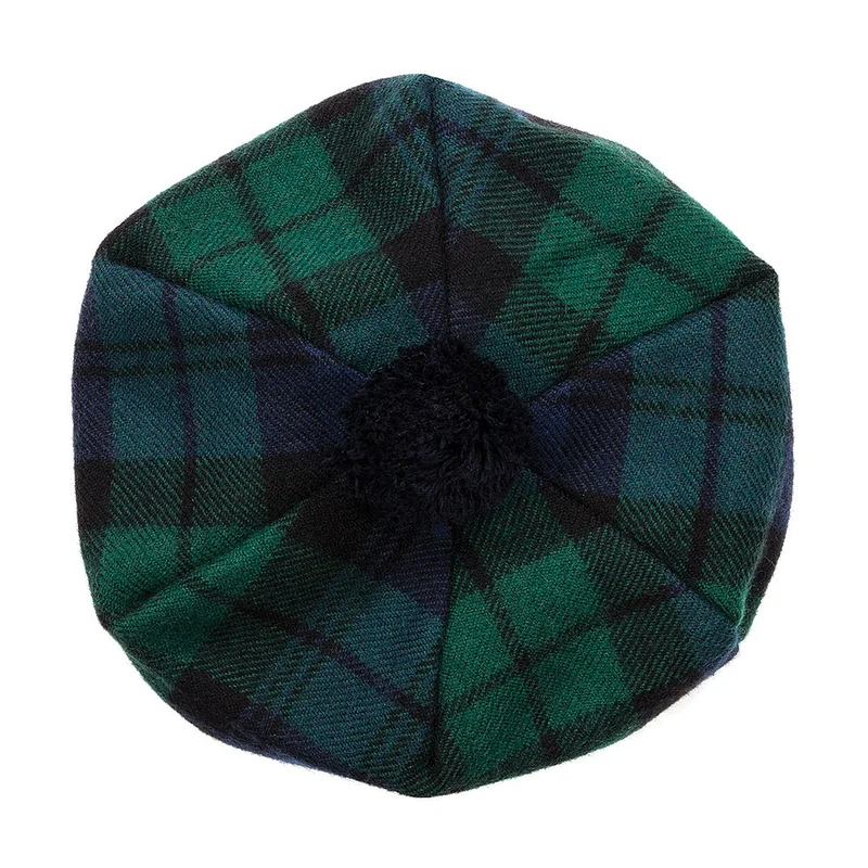 Chapeau Tam O'Shanter Black Watch Modern LOCHCARRON OF SCOTLAND