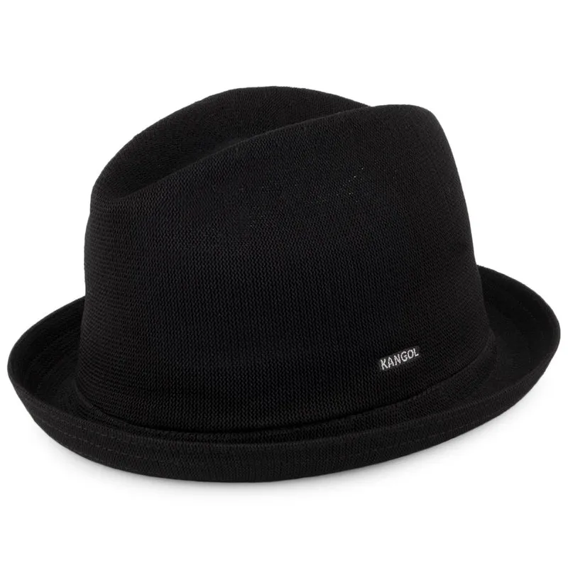 Chapeau Trilby Tropic Player noir KANGOL