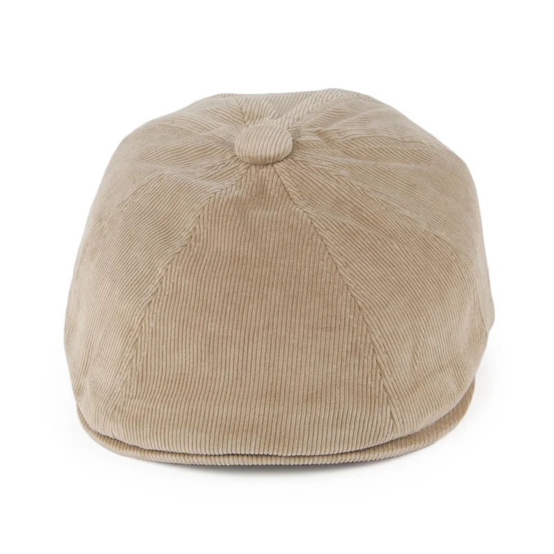 Casquette Gavroche en Velours Côtelé Hawker beige KANGOL
