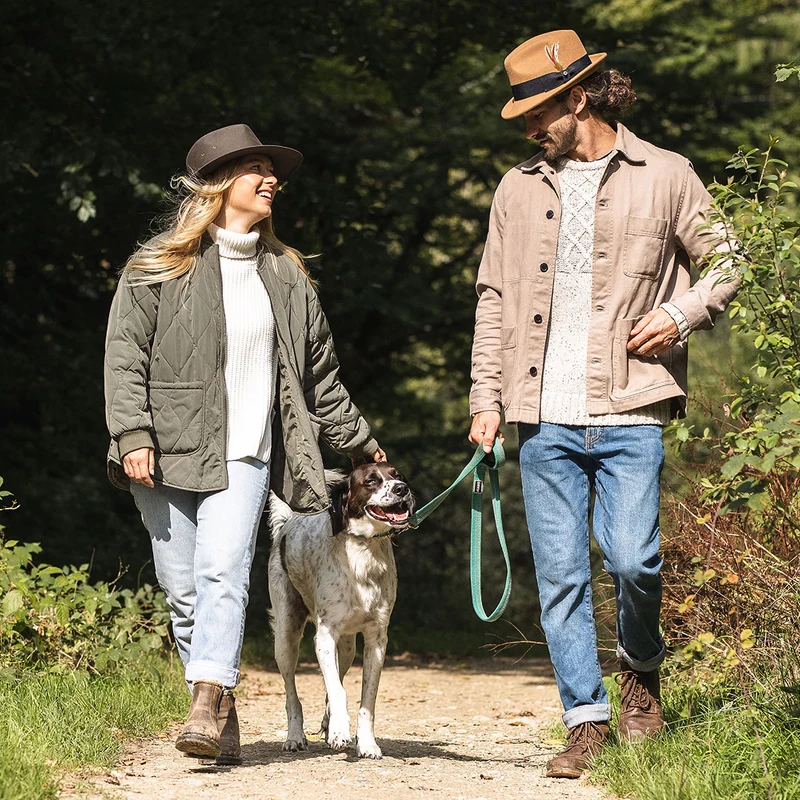 Chapeau Trilby Déformable Blues noix de pécan JAXON & JAMES