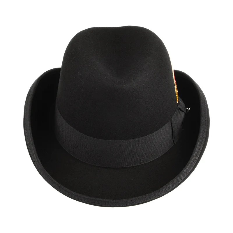 Chapeau Homburg en Laine noir JAXON & JAMES