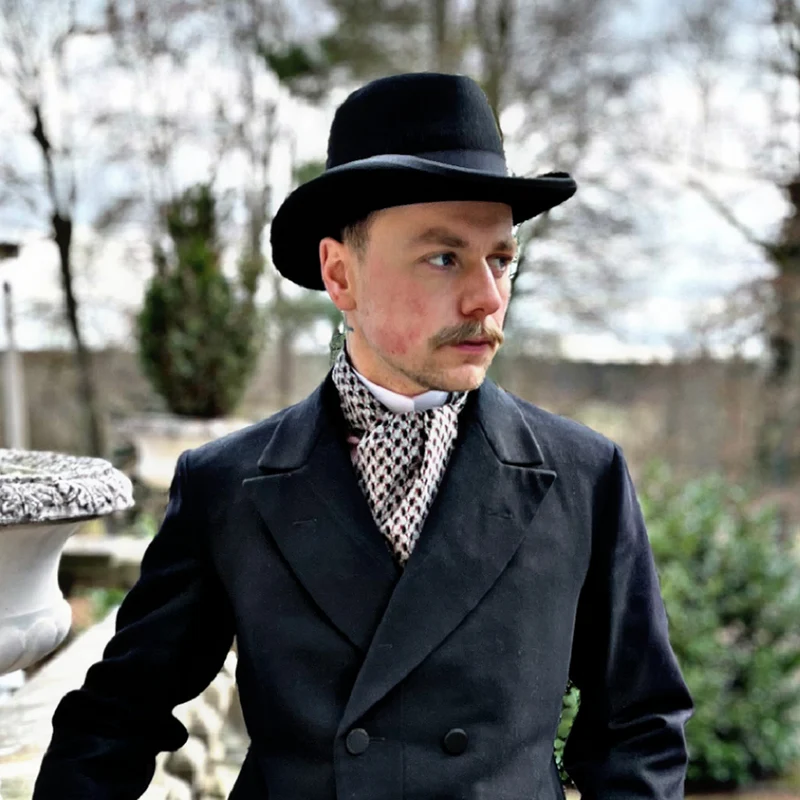 Chapeau Homburg en Laine noir JAXON & JAMES