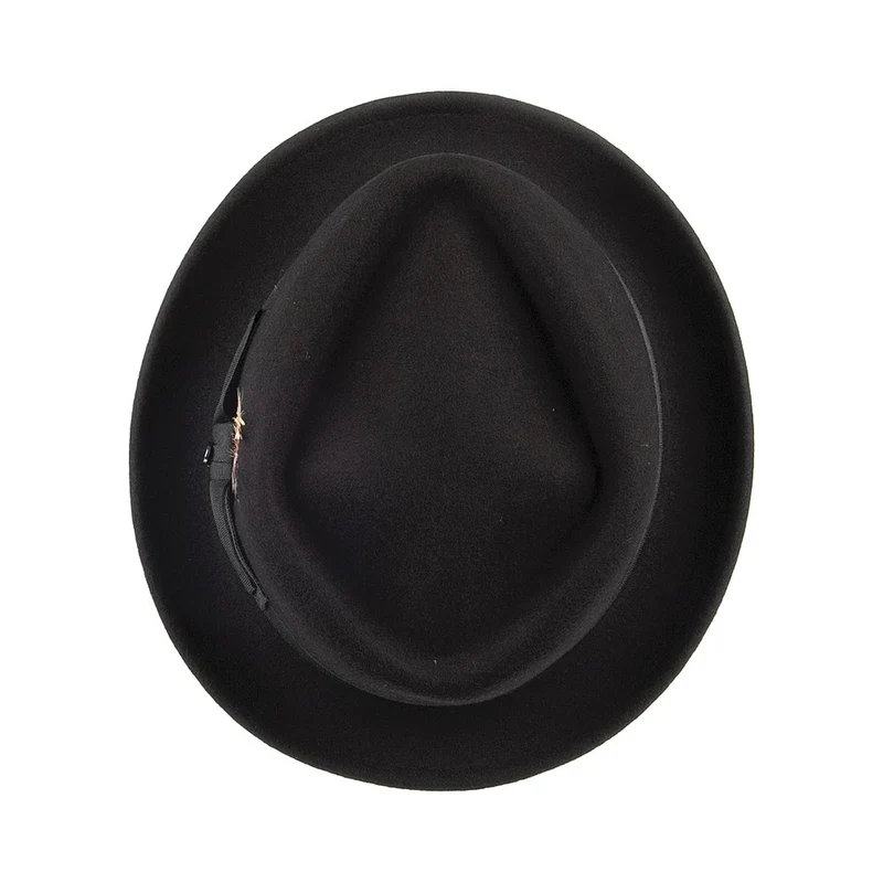 Chapeau Pork Pie Diamond Crown noir JAXON & JAMES