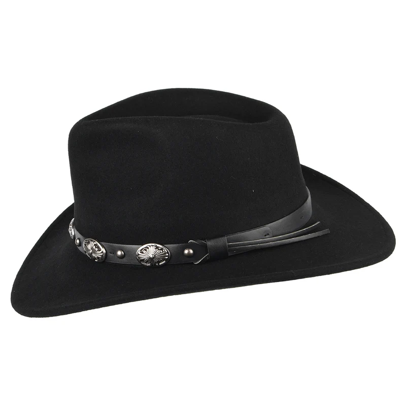 Chapeau de Cowboy Tombstone noir JAXON & JAMES