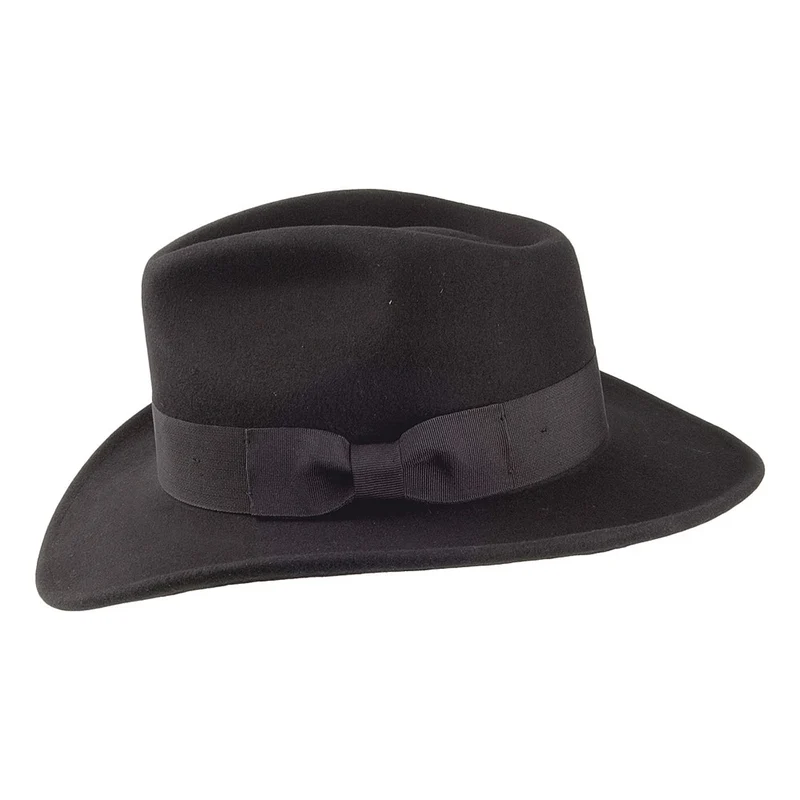 Chapeau Fedora Ford noir JAXON & JAMES