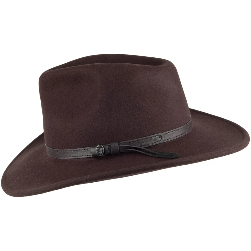 Chapeau Australien Déformable marron JAXON & JAMES