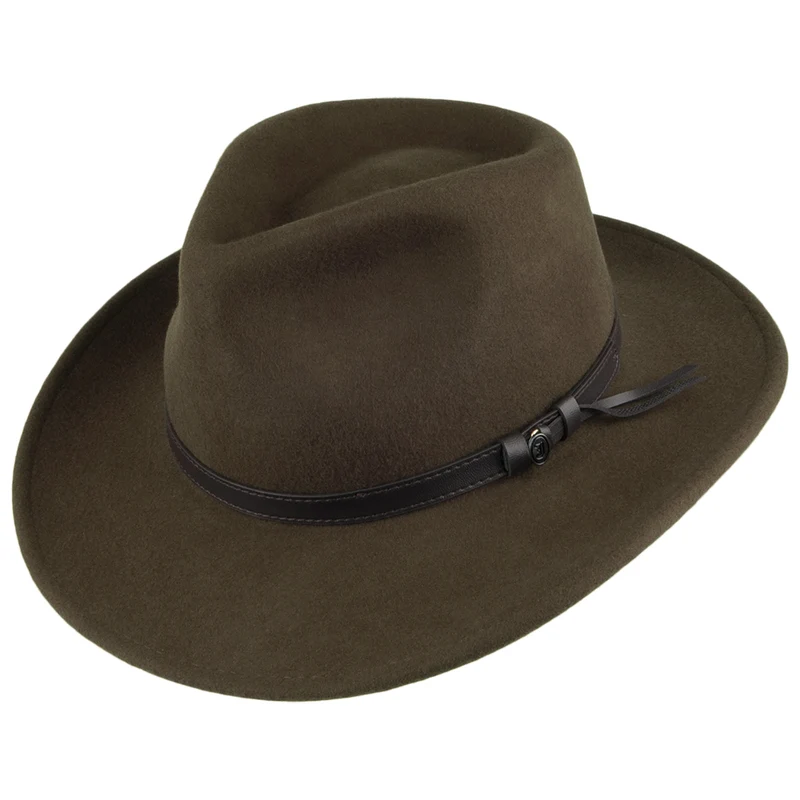 Chapeau Australien Déformable olive JAXON & JAMES
