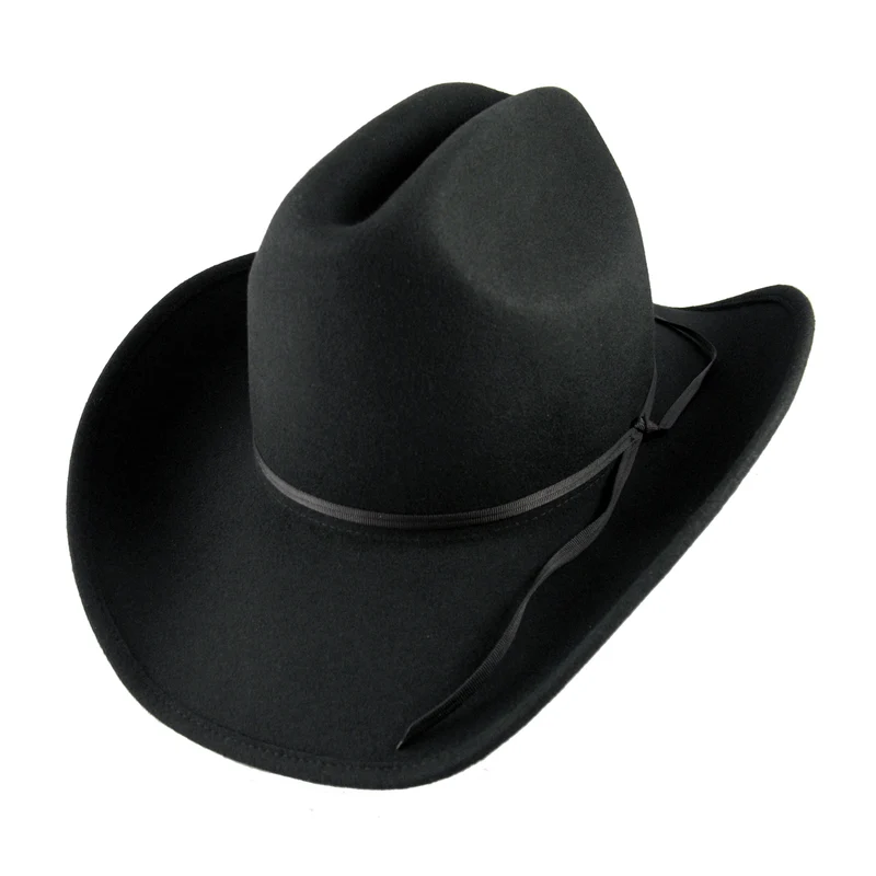 Chapeau de Cowboy Western noir JAXON & JAMES