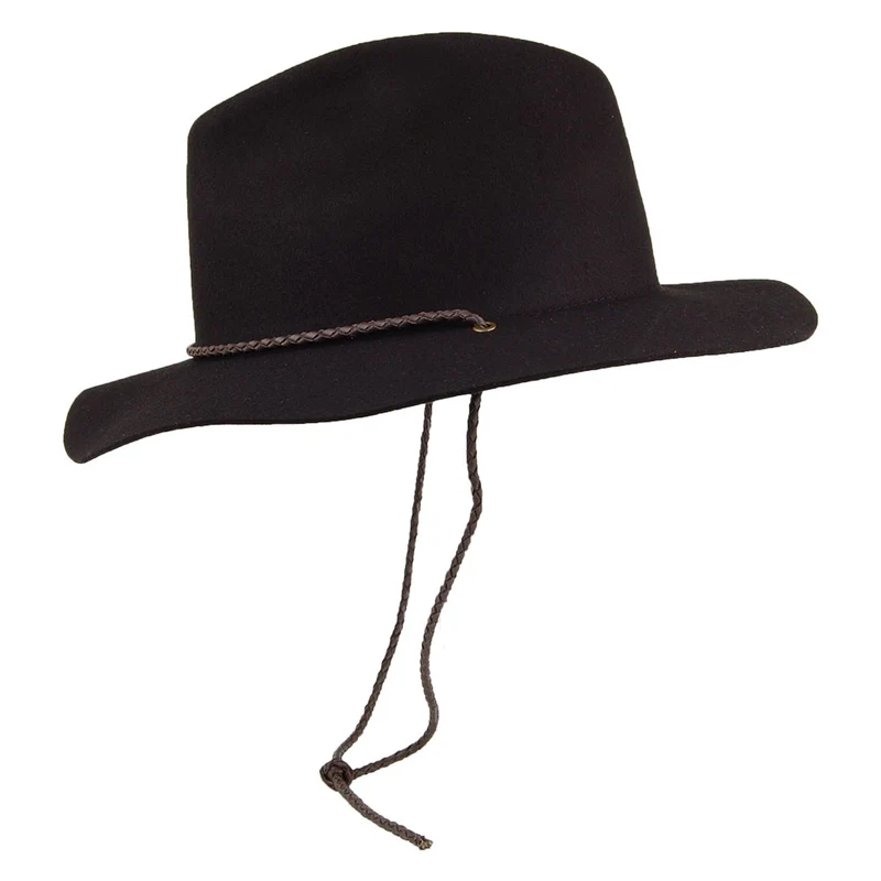Chapeau Fedora Freeport noir BRIXTON