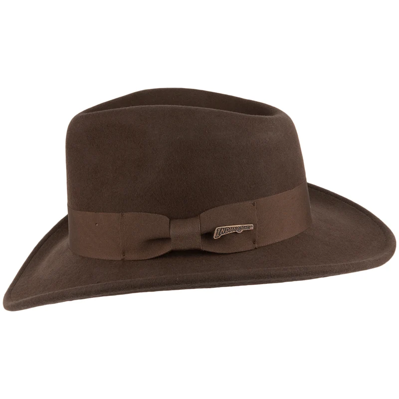 Chapeau Fedora Promotionnel marron INDIANA JONES