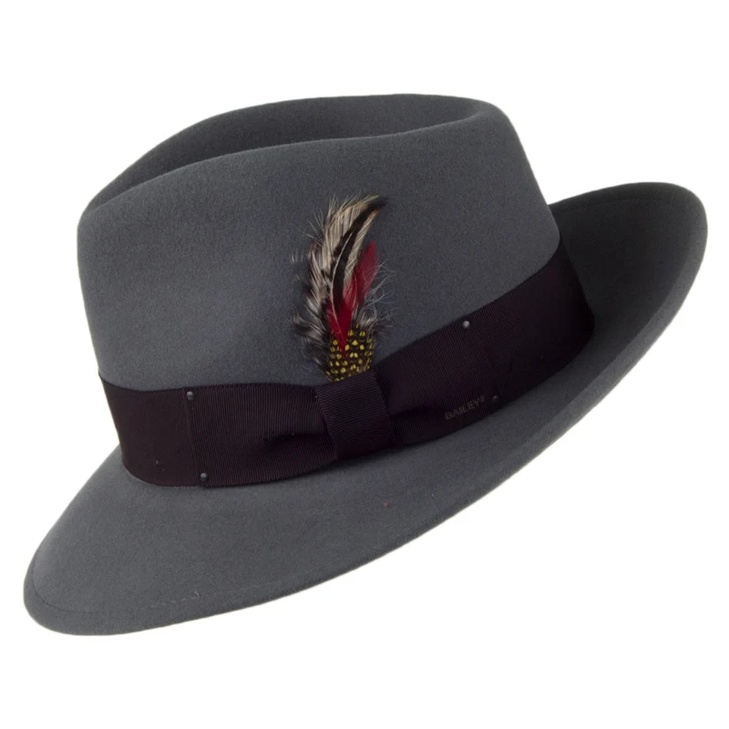 Chapeau Fedora Déformable 7002 graphite BAILEY