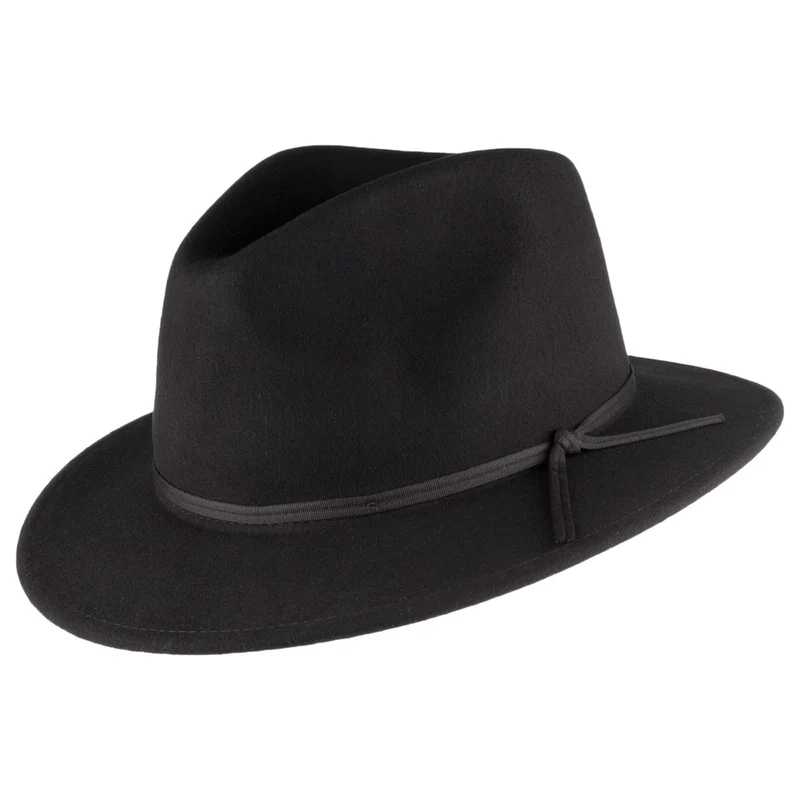 Chapeau Fedora Coleman noir BRIXTON