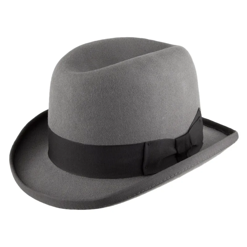 Chapeau Homburg Churchill gris DENTON