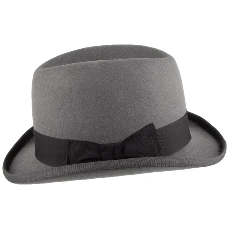 Chapeau Homburg Churchill gris DENTON
