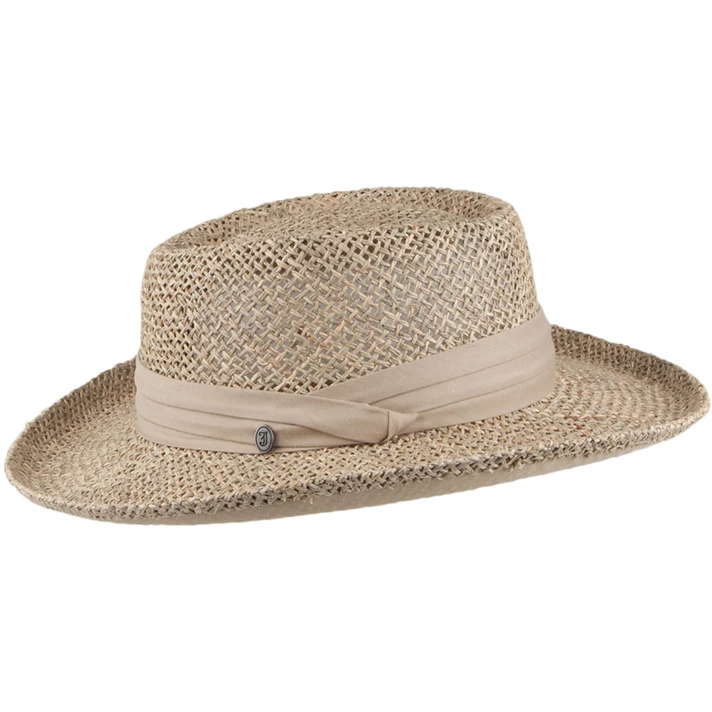 Chapeau Gambler Pebble Beach naturel JAXON & JAMES