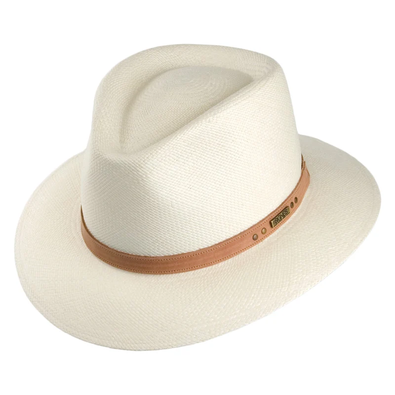 Chapeau Fedora Safari Panama Cordoba naturel SIGNES