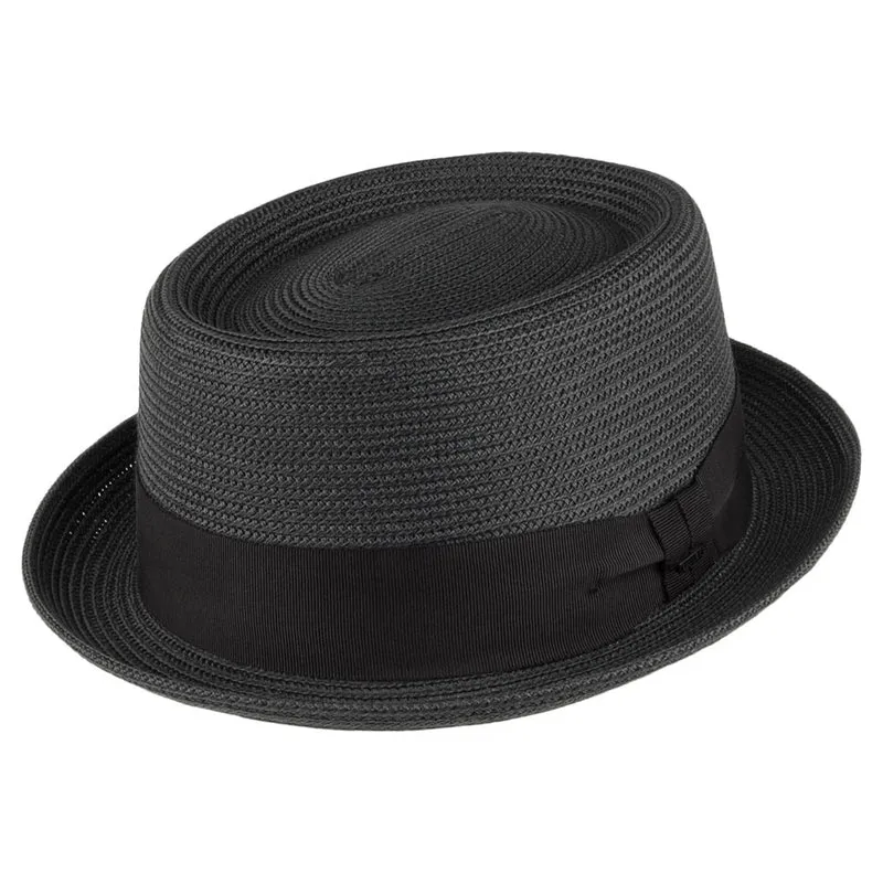 Chapeau Pork Pie Waits noir BAILEY