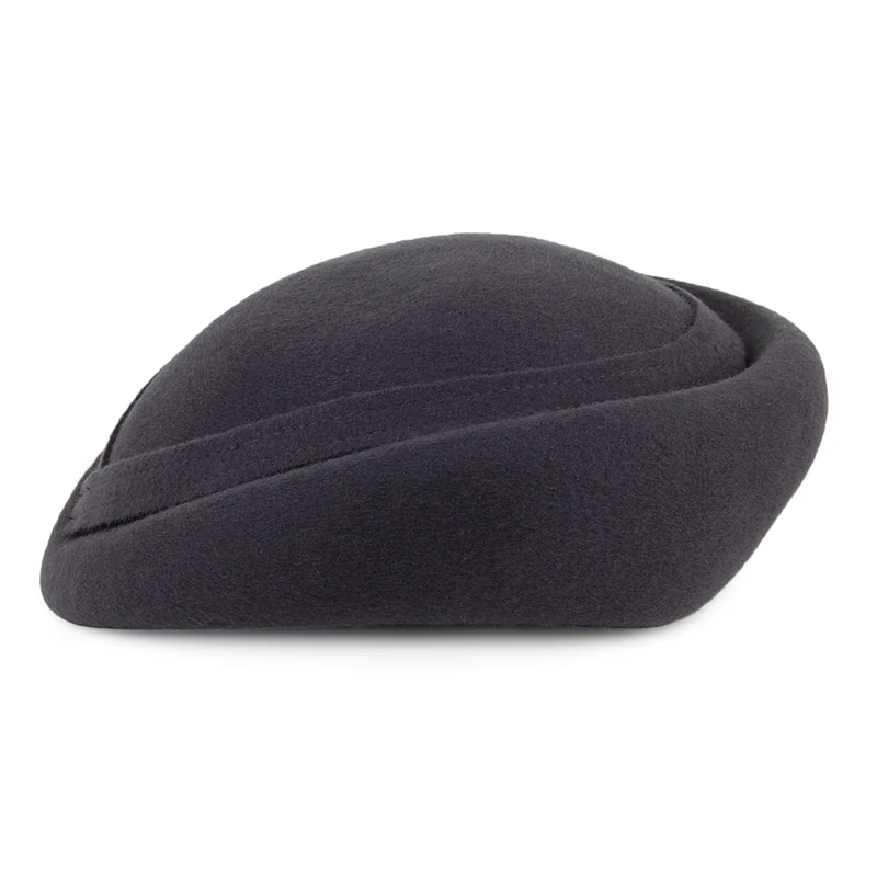 Chapeau Calot en Laine Maria anthracite WHITELEY