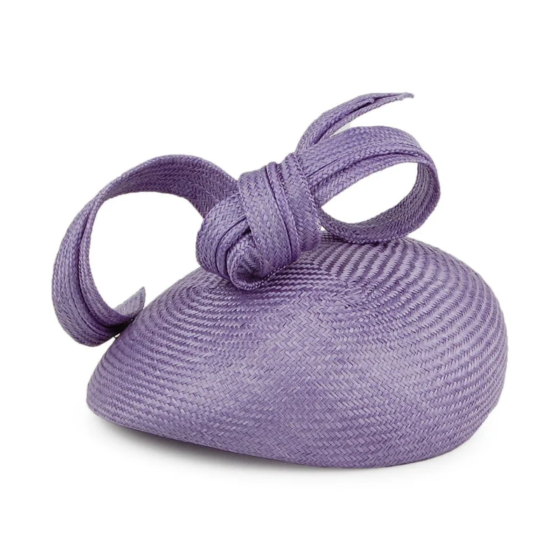 Chapeau Calot en Paille Duchesse De Cambridge lavande WHITELEY