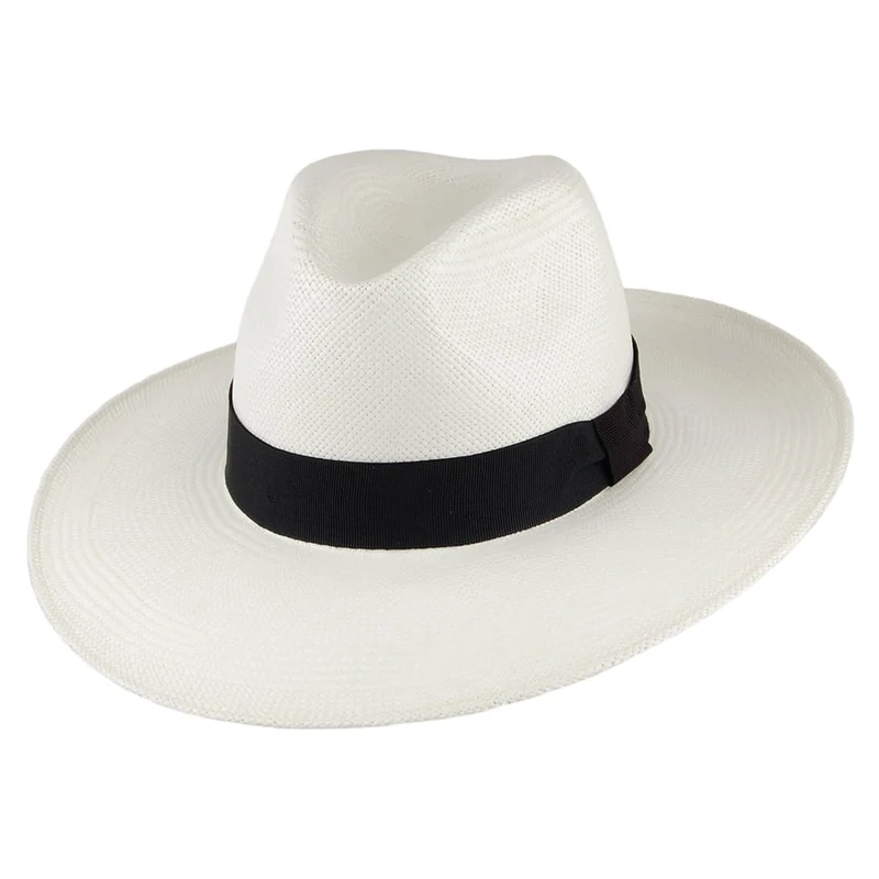 Chapeau Fedora Panama à Bord Large The Author décoloré CITY SPORT
