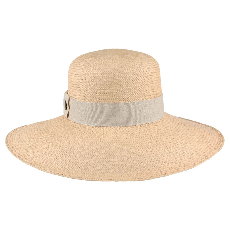 Chapeau Capeline Panama à Bord Large Cuenca Edie naturel CHRISTYS