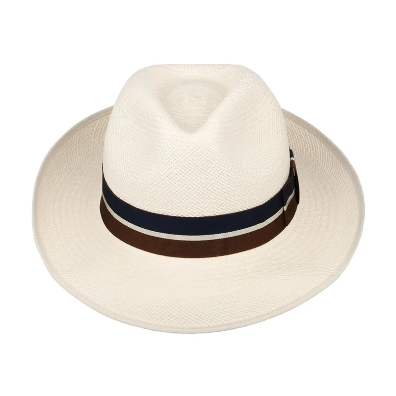 Chapeau Fedora Panama Home County Preset décoloré CHRISTYS