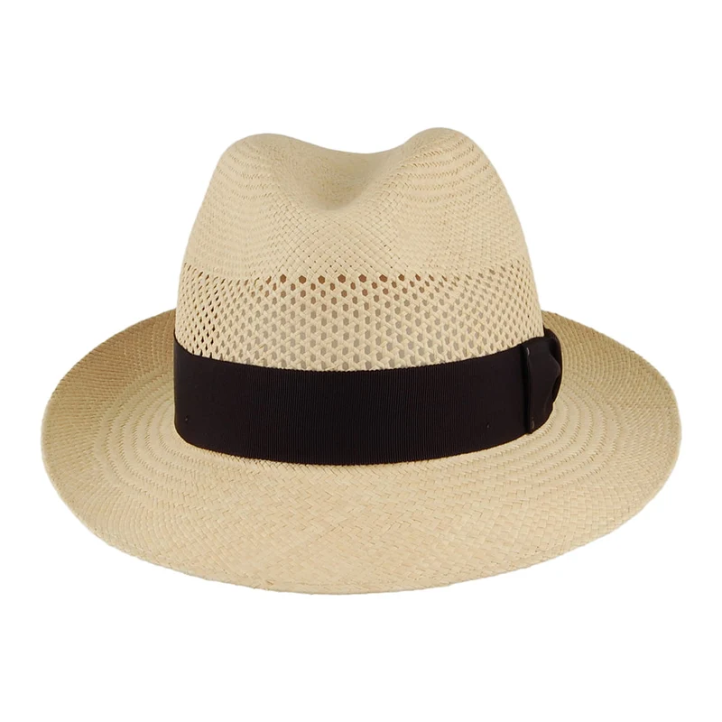 Chapeau Fedora Panama Groff naturel BAILEY