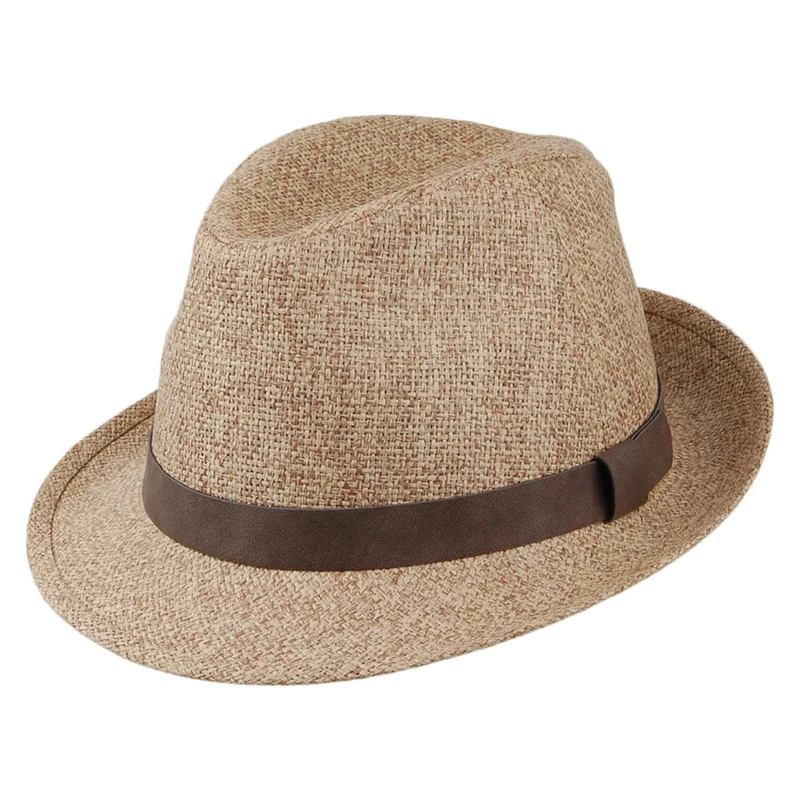 Chapeau Trilby en Paille sable FAILSWORTH