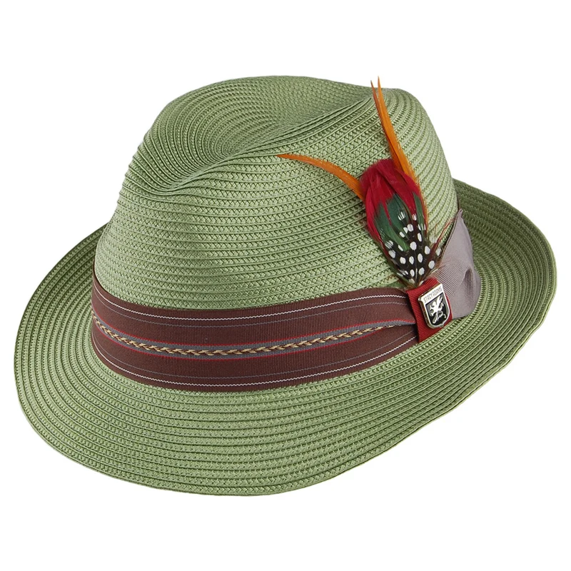 Chapeau Trilby Runyon sauge STACY ADAMS