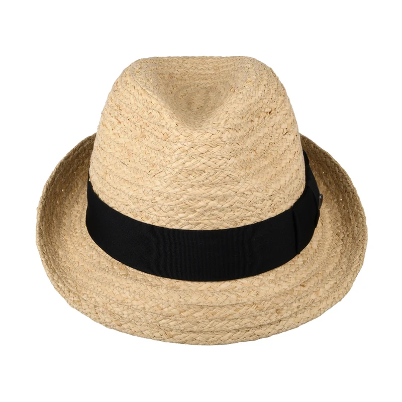 Chapeau Trilby en Raphia Saybrook naturel JAXON & JAMES