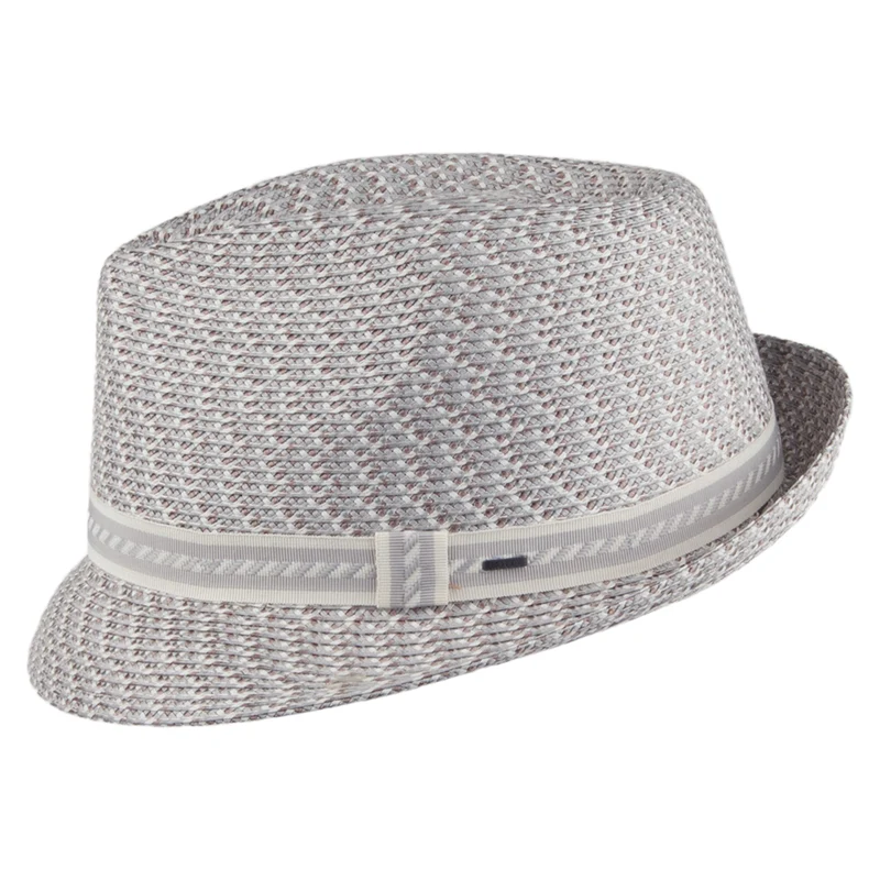 Chapeau Trilby Mannes gris-beige sable BAILEY