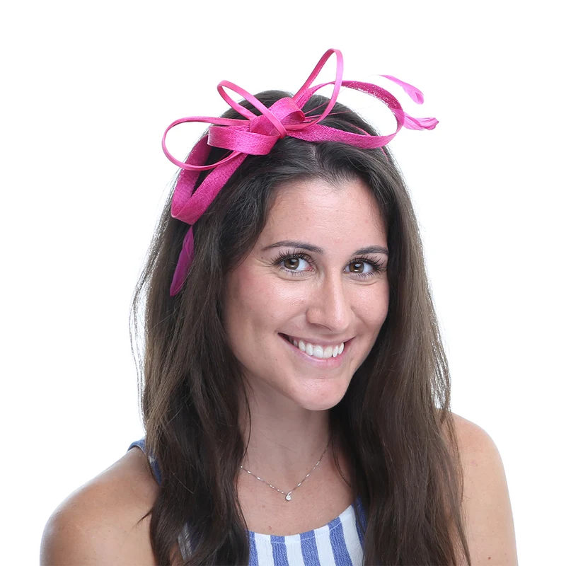 Chapeau Bibi Julie fuchsia JANE ANNE DESIGNS