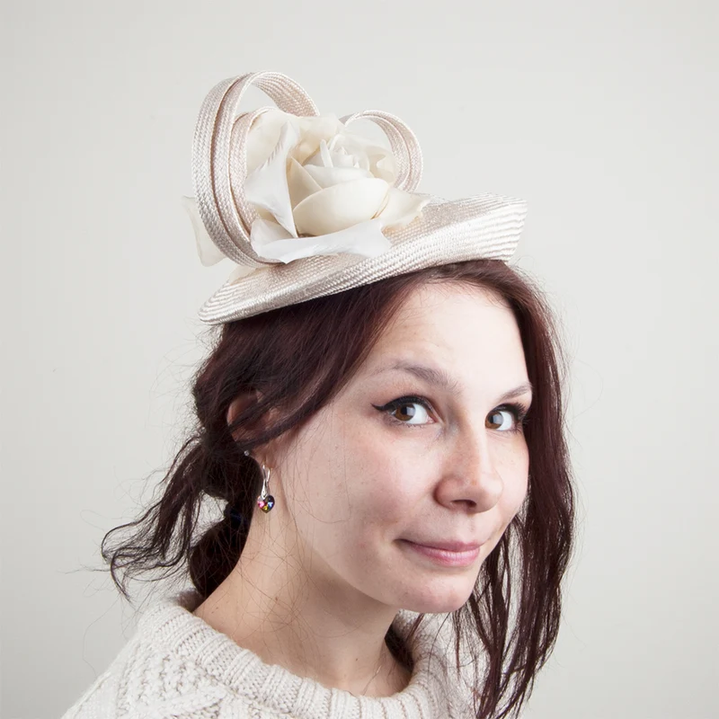Chapeau Calot Amelie beige WHITELEY