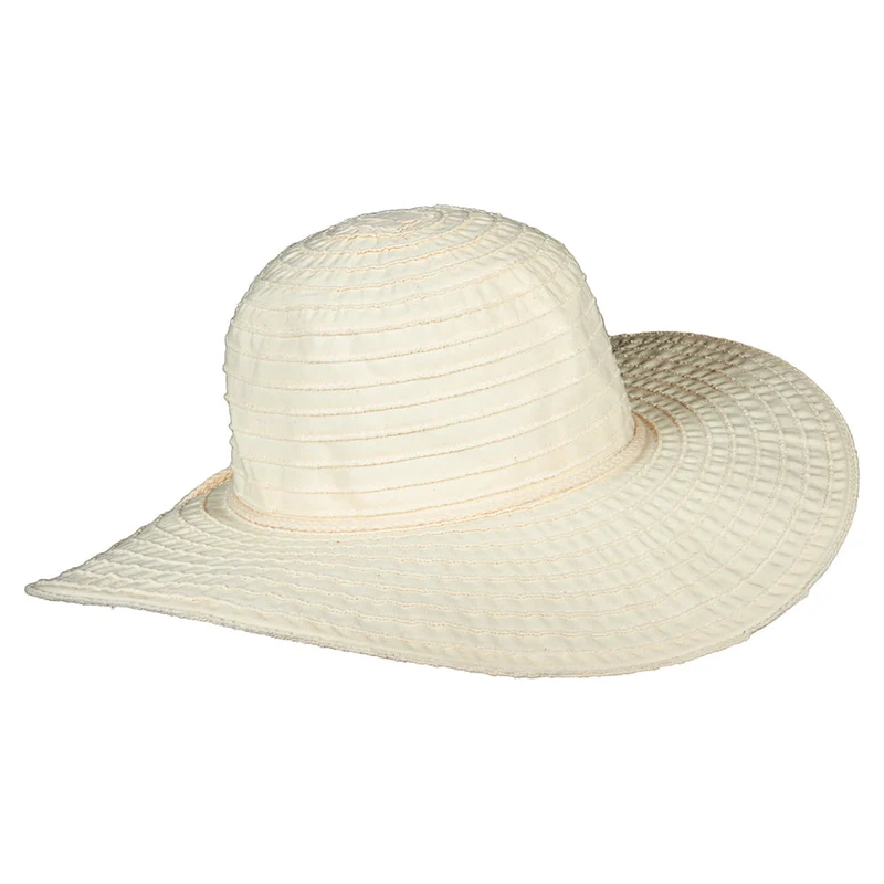 Chapeau Été à Bord Large Sonia ivoire SCALA