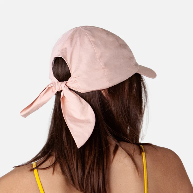 Casquette de Soleil en Coton Wupper vieux rose BARTS