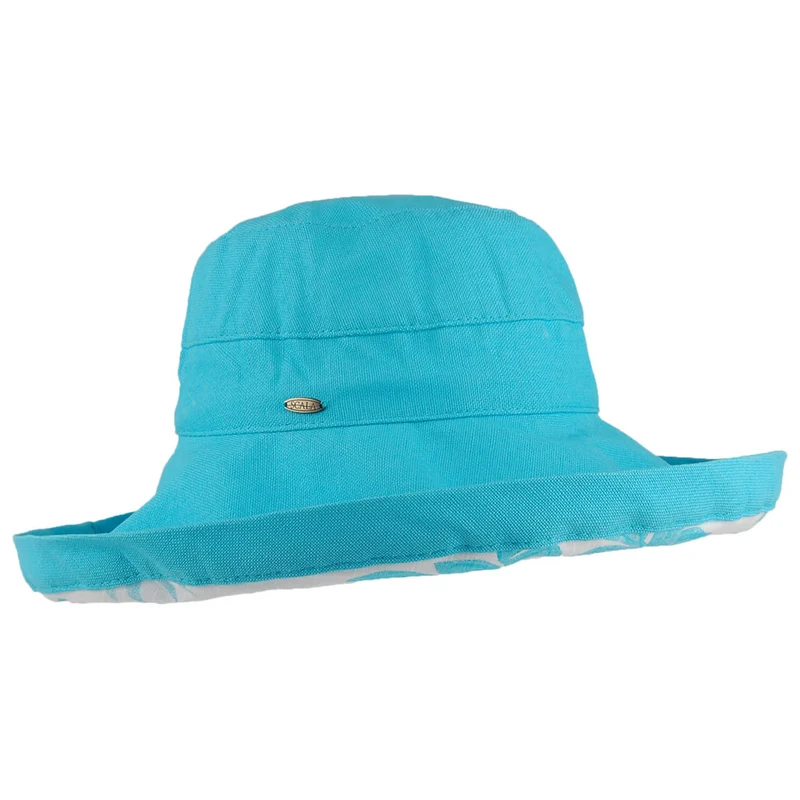 Chapeau Été Pliable en Coton Aninata ciel SCALA