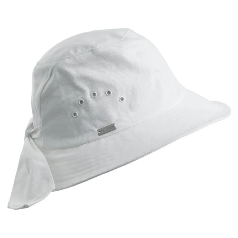 Chapeau Cloche Knotted blanc BETMAR