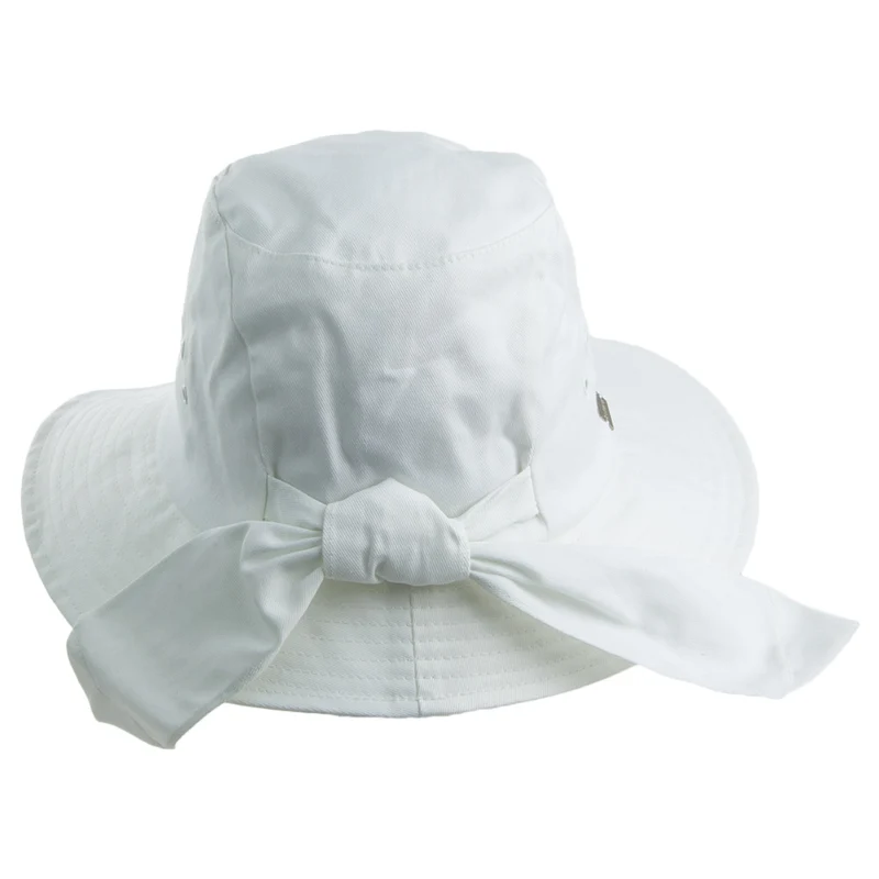 Chapeau Cloche Knotted blanc BETMAR