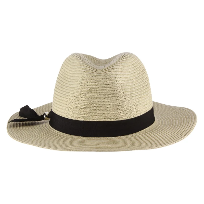 Chapeau Fedora Safari En Papier Tressé Beatty naturel SCALA