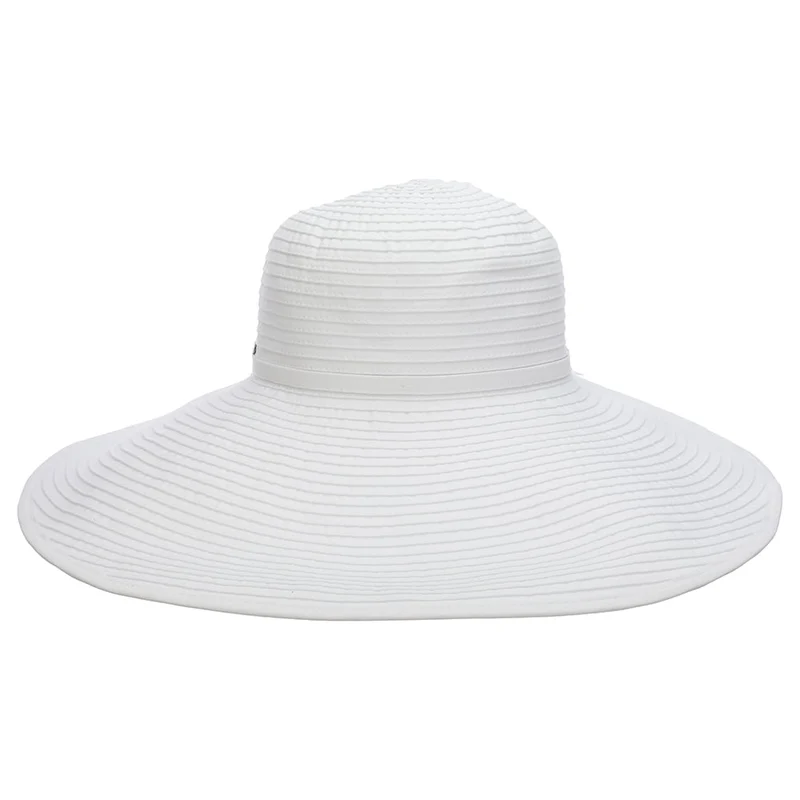 Chapeau Été à Bord Large Russo blanc SCALA