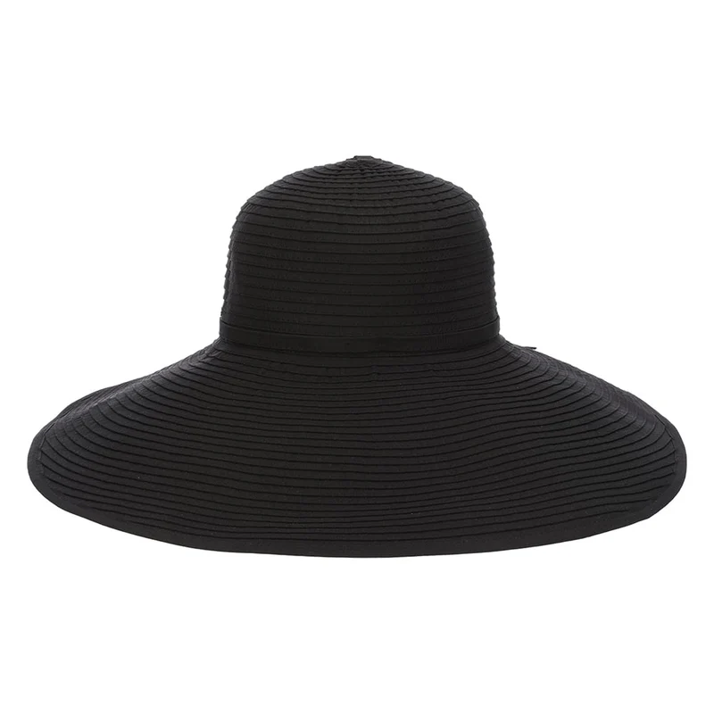 Chapeau Été à Bord Large Russo noir SCALA