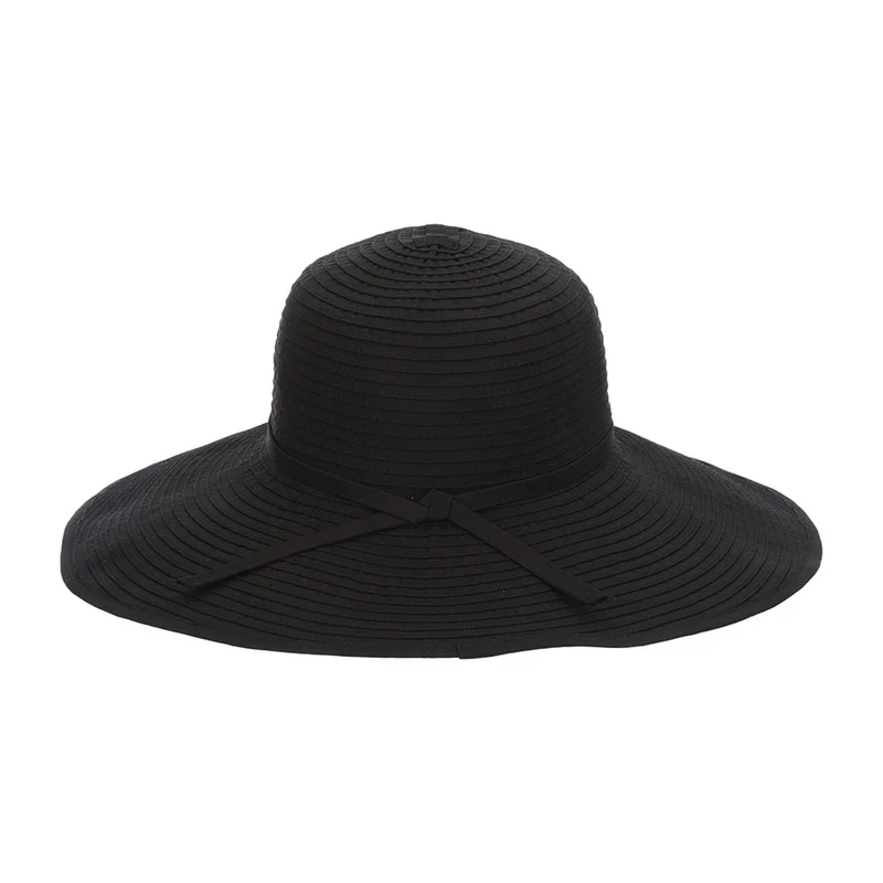 Chapeau Été à Bord Large Russo noir SCALA