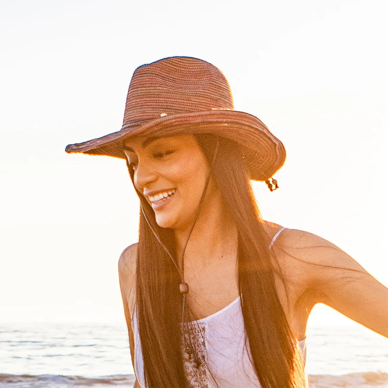 Chapeau de Cowboy Sunset violet SUNDAY AFTERNOONS